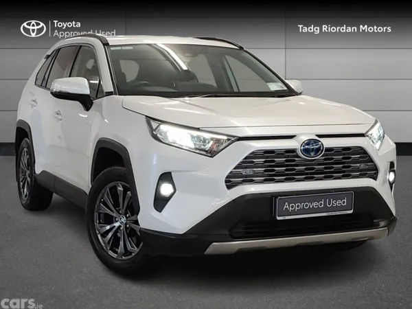 Toyota RAV4 SUV, Petrol Hybrid, 2024, White