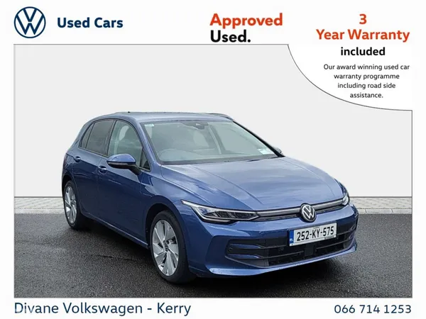 Volkswagen Golf Hatchback, Diesel, 2025, Blue