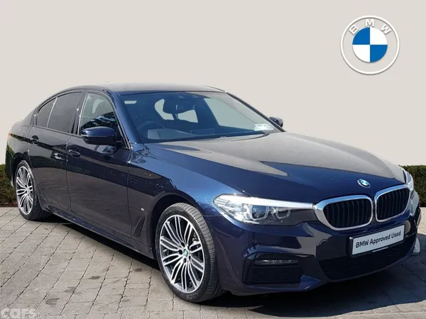 BMW 5-Series Saloon, Petrol Plug-in Hybrid, 2020, Black