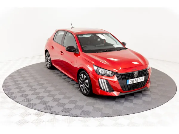 Peugeot 208 Hatchback, Petrol, 2025, Red