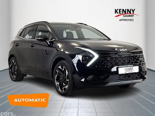 Kia Sportage Estate, Petrol Plug-in Hybrid, 2025, Black