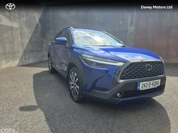 Toyota Corolla Cross SUV, Petrol Hybrid, 2024, Blue
