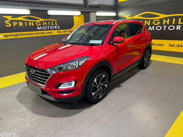 Hyundai Tucson SUV, Diesel, 2019, Red