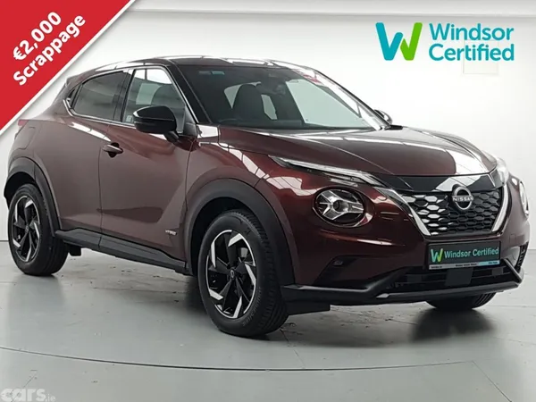 Nissan Juke SUV, Petrol, 2023, Red