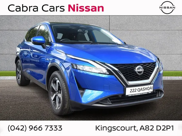 Nissan Qashqai SUV, Petrol Hybrid, 2022, Blue