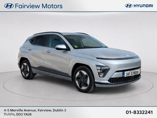 Hyundai KONA SUV, Electric, 2024, Silver