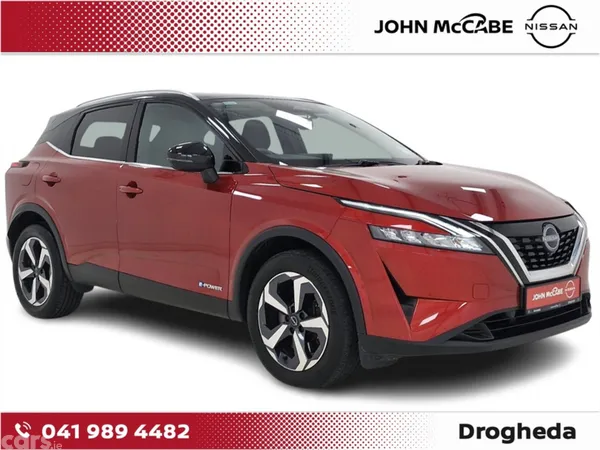 Nissan Qashqai MPV, Petrol Hybrid, 2024, Red