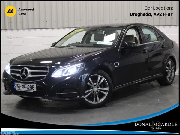 Mercedes-Benz E-Class Saloon, Diesel, 2015, Black