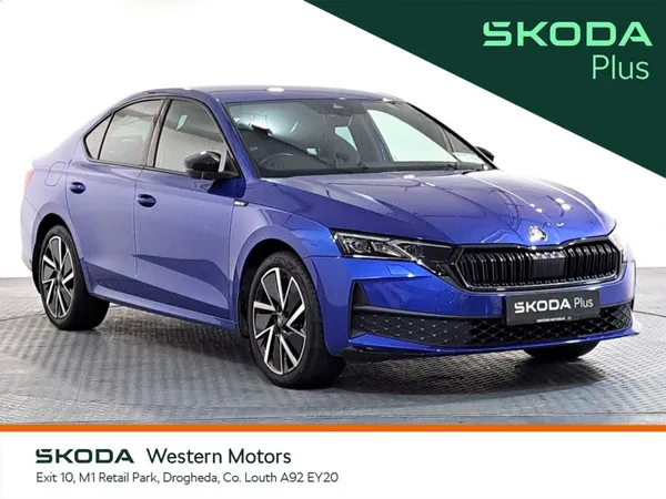 Skoda Octavia Saloon, Petrol, 2025, Blue