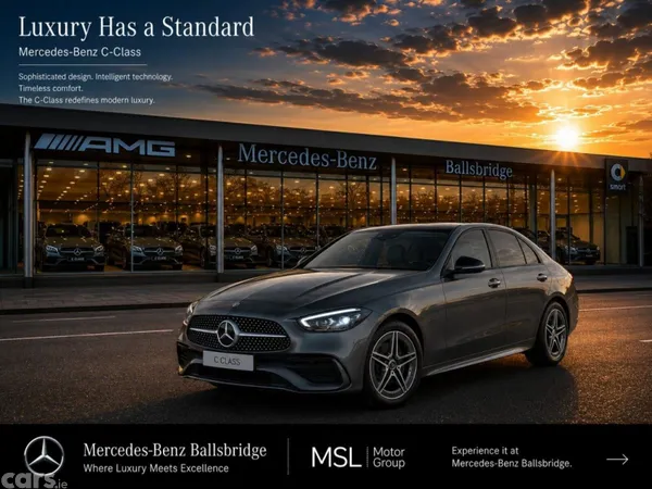 Mercedes-Benz C-Class Saloon, Diesel, 2026, Grey