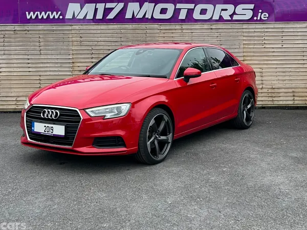 Audi A3 Saloon, Petrol, 2019, Red