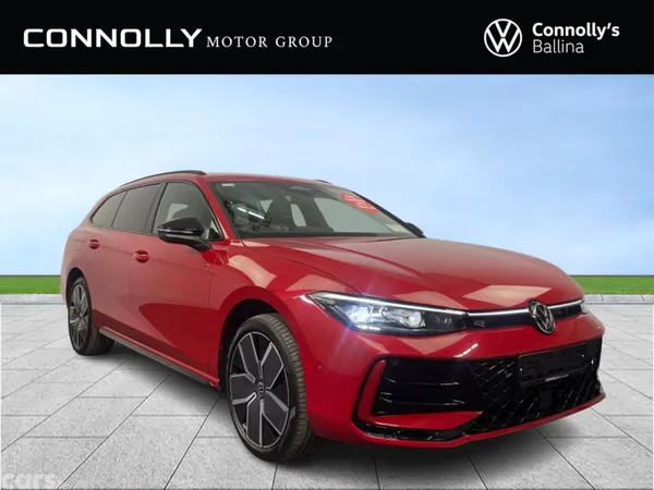 Volkswagen Passat Estate, Petrol Plug-in Hybrid, 2026, Red