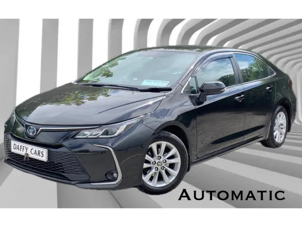 Toyota Corolla Saloon, Petrol Hybrid, 2023, Black