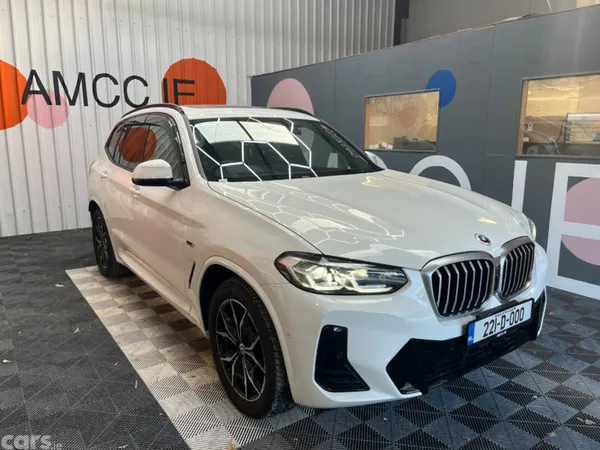 BMW X3 SUV, Petrol Plug-in Hybrid, 2022, White