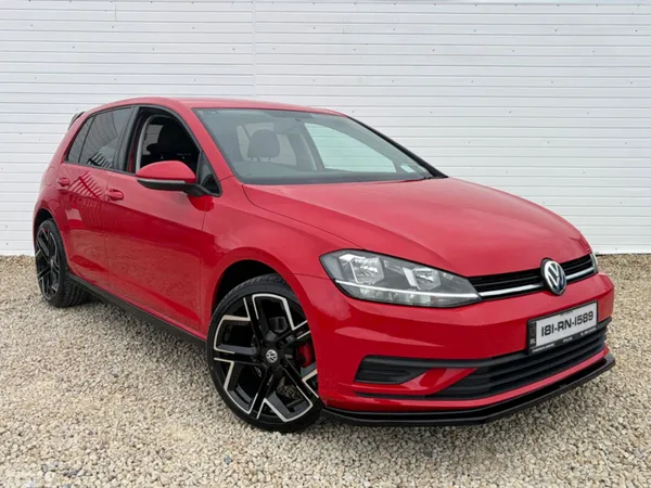 Volkswagen Golf Hatchback, Diesel, 2018, Red