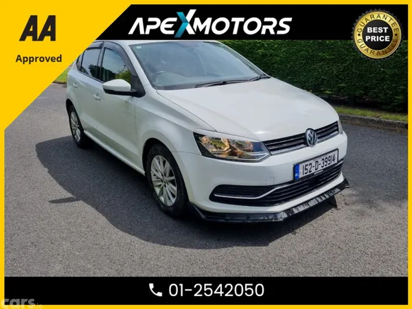 Volkswagen Polo Hatchback, Petrol, 2015, White