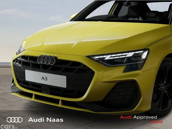 Audi A3 Saloon, Petrol, 2027, Yellow
