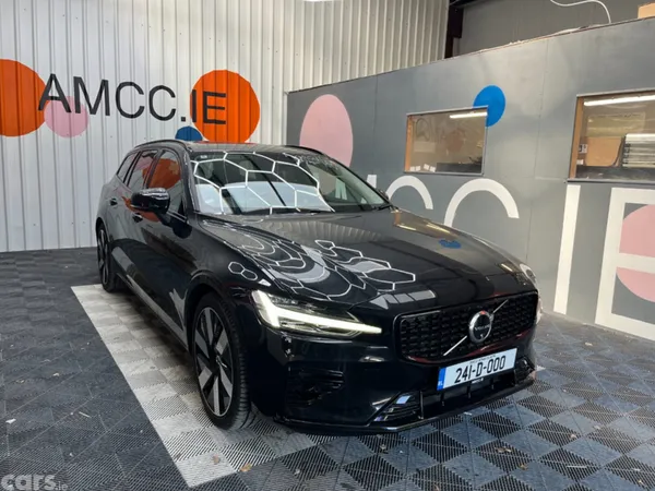 Volvo V60 Estate, Petrol Plug-in Hybrid, 2024, Black