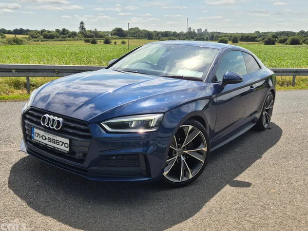 Audi A5 Coupe, Diesel, 2017, Blue