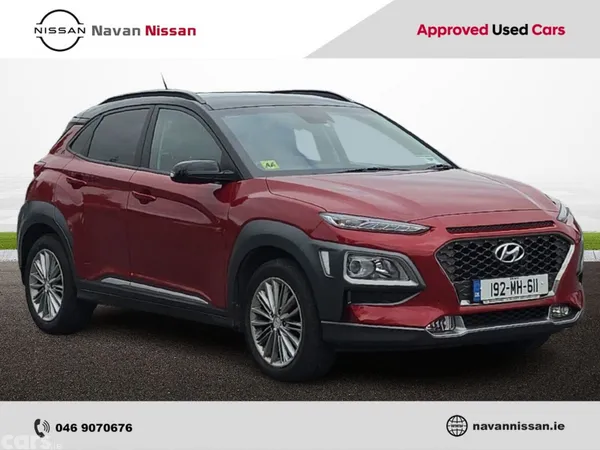 Hyundai KONA MPV, Petrol, 2019, Red