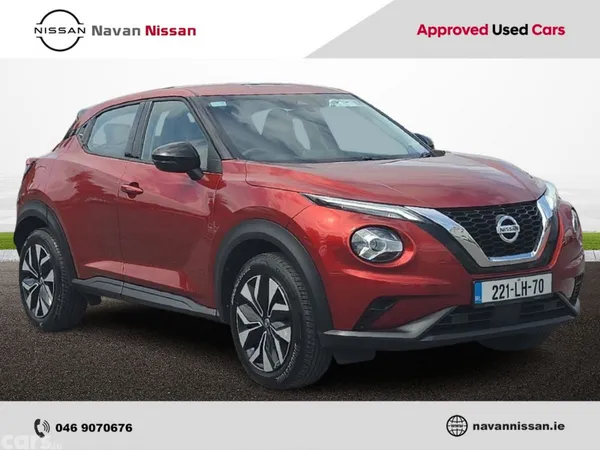 Nissan Juke SUV, Petrol, 2022, Red