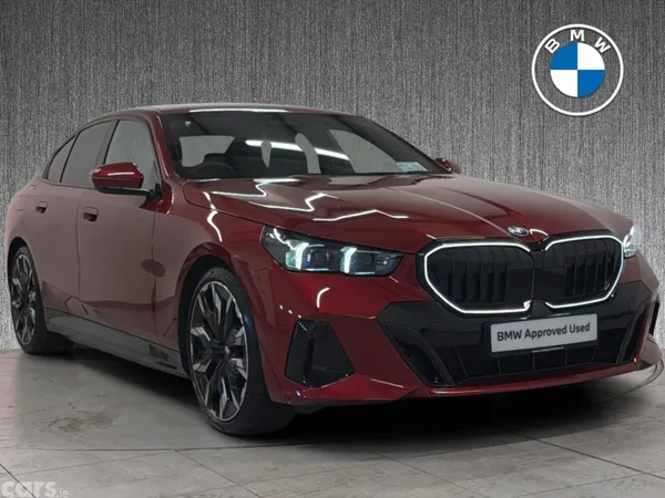 BMW 5-Series Saloon, Petrol Plug-in Hybrid, 2026, Red