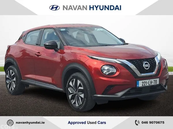 Nissan Juke SUV, Petrol, 2022, Red