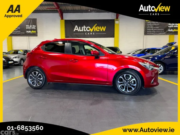 Mazda Demio Hatchback, Diesel, 2018, Red