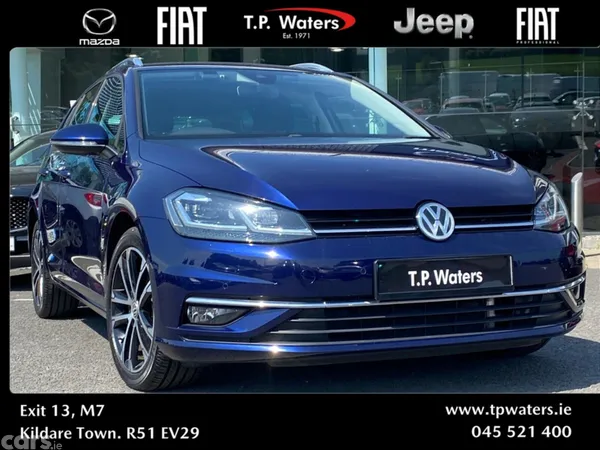 Volkswagen Golf Estate, Diesel, 2020, Blue