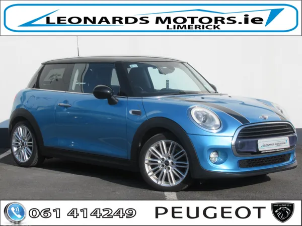 Mini Cooper Hatchback, Diesel, 2017, Blue
