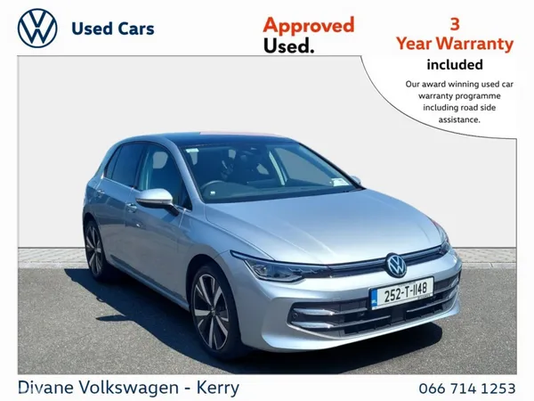Volkswagen Golf Hatchback, Diesel, 2025, Silver
