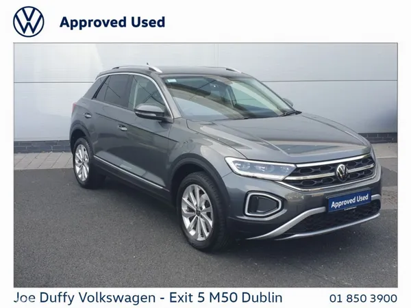 Volkswagen T-Roc SUV, Petrol, 2023, Grey