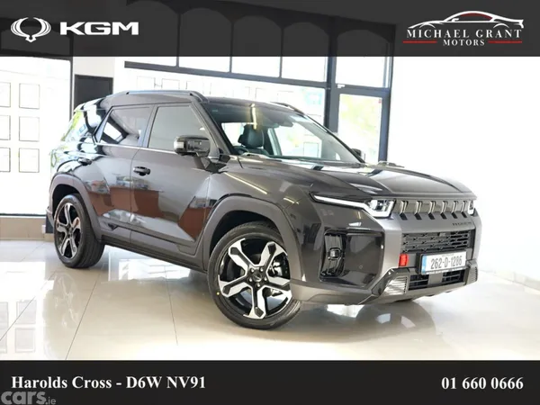 KGM Torres SUV, Petrol Hybrid, 2026, Black