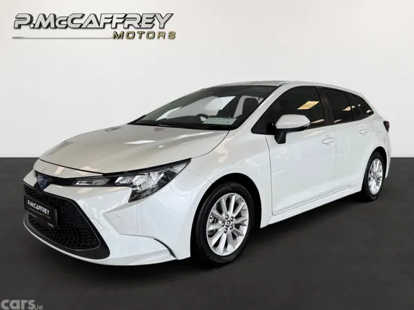 Toyota Corolla Estate, Petrol Hybrid, 2022, White