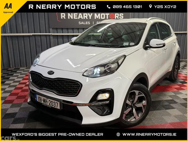 Kia Sportage SUV, Diesel, 2019, White