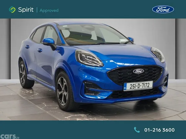 Ford Puma MPV, Petrol Hybrid, 2025, Blue
