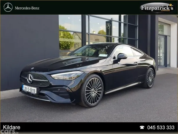 Mercedes-Benz CLE Coupe, Diesel Hybrid, 2026, Black