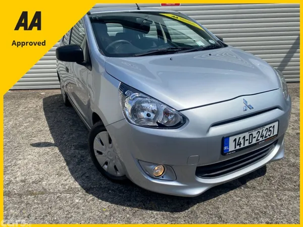 Mitsubishi Space Star Hatchback, Petrol, 2014, Silver