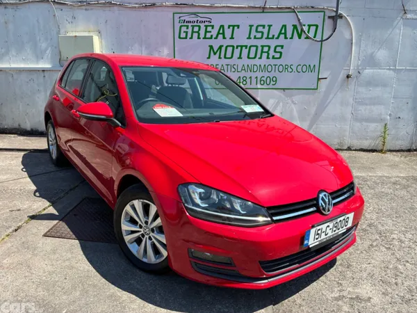 Volkswagen Golf Hatchback, Petrol, 2015, Red