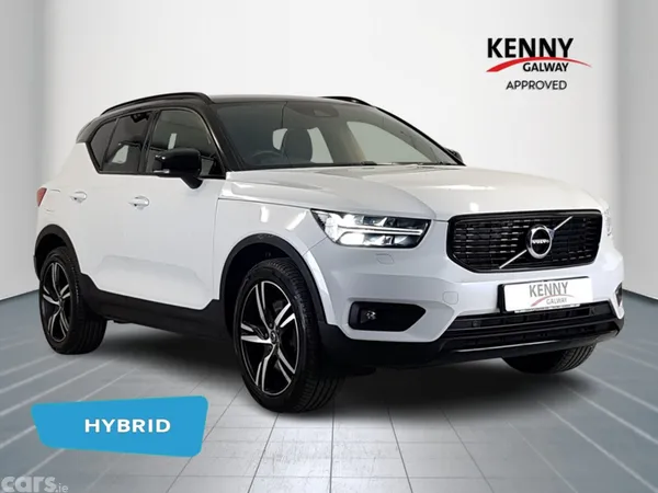Volvo XC40 Estate, Petrol Plug-in Hybrid, 2021, White