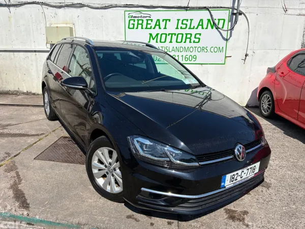 Volkswagen Golf Estate, Petrol, 2018, Black