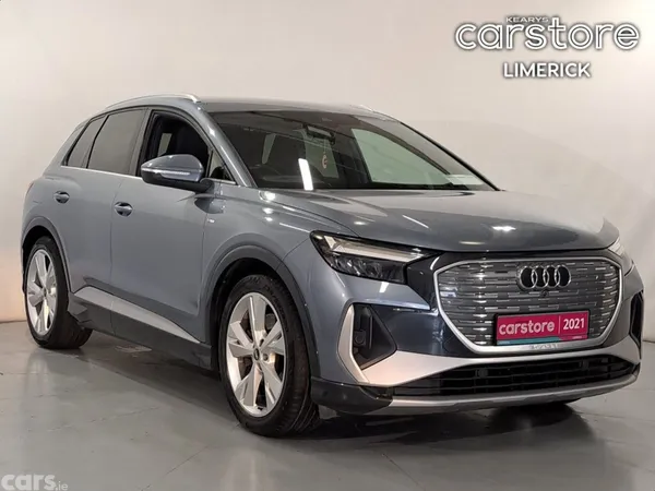 Audi Q4 e-tron SUV, Electric, 2021, Blue