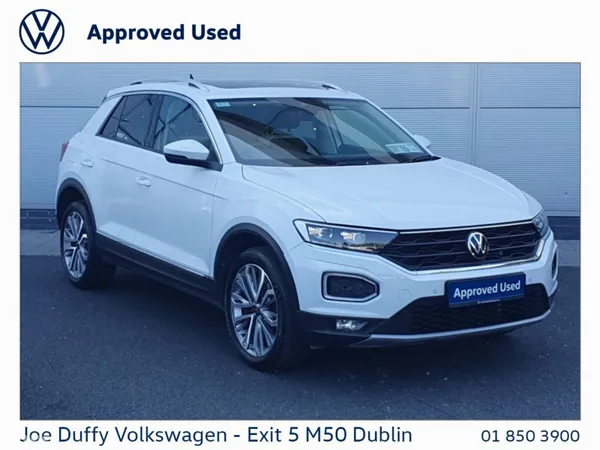 Volkswagen T-Roc SUV, Petrol, 2021, White