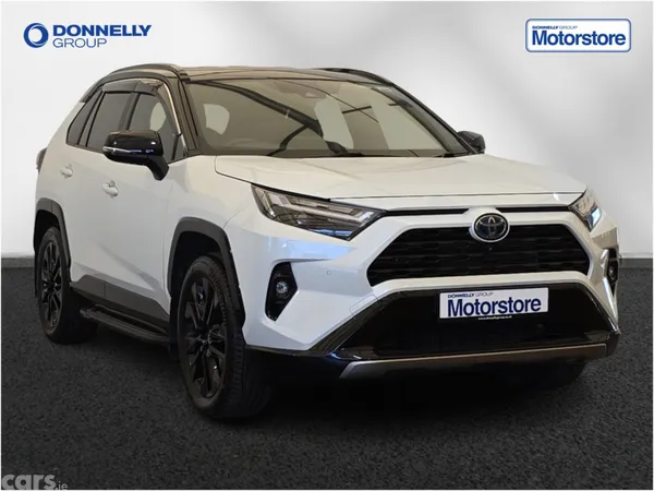 Toyota RAV4 Estate, Petrol Hybrid, 2023, White
