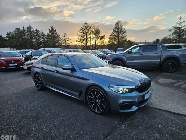 BMW 5-Series Saloon, Diesel, 2020, Blue
