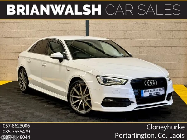 Audi A3 Saloon, Diesel, 2016, White