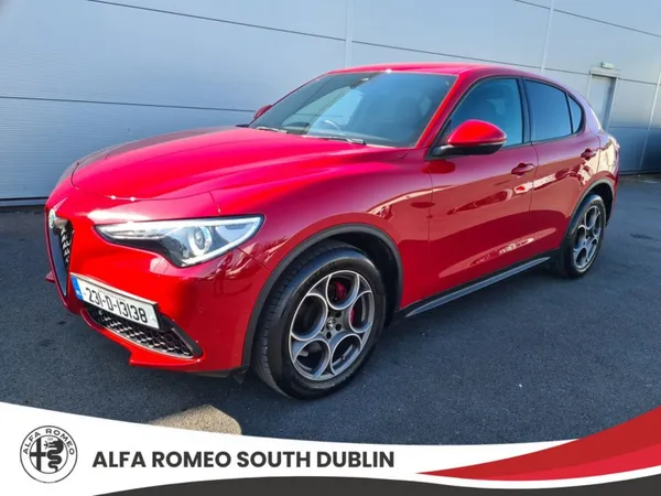 Alfa Romeo Stelvio SUV, Diesel, 2023, Red