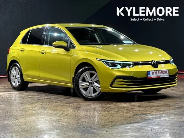 Volkswagen Golf Hatchback, Petrol Hybrid, 2022, Yellow
