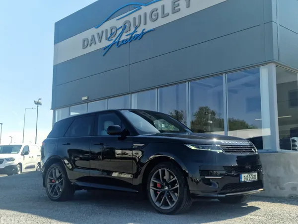 Land Rover Range Rover Sport Estate, Petrol Plug-in Hybrid, 2024, Black