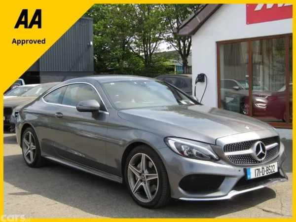 Mercedes-Benz C-Class Coupe, Diesel, 2017, Grey